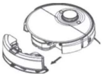 WILFA Innobot RVC-D4000SL - VIBRATING WATER TANK - 1