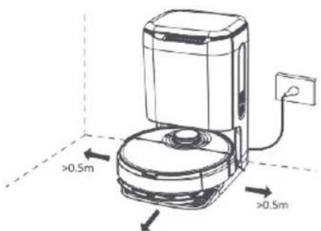 WILFA Innobot RVC-D4000SL - WŁĄCZANIE I ŁADOWANIE - 1