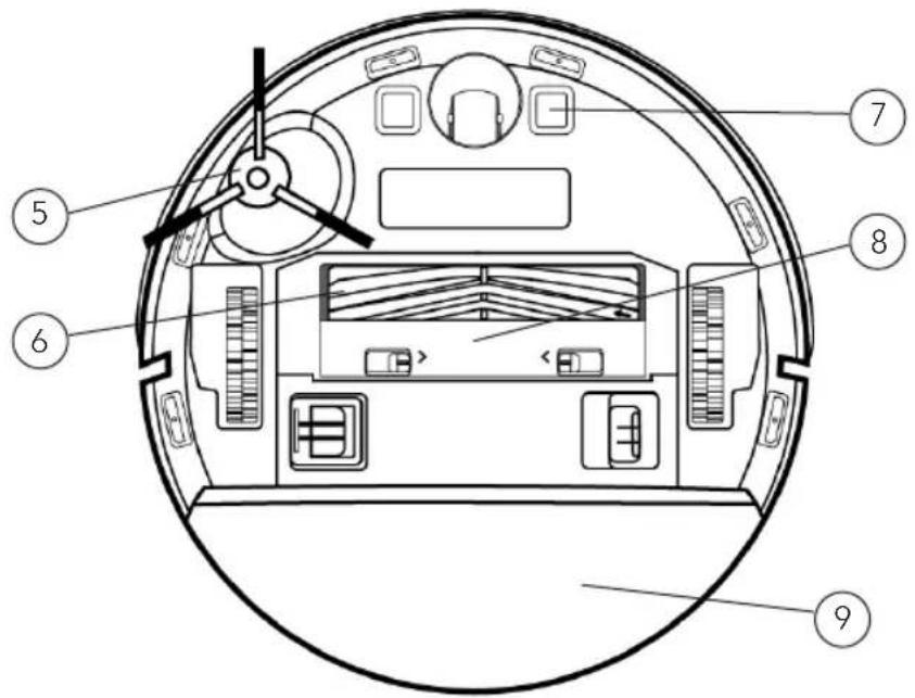 WILFA Innobot RVC-D4000SL - Robotdammsugare - 1