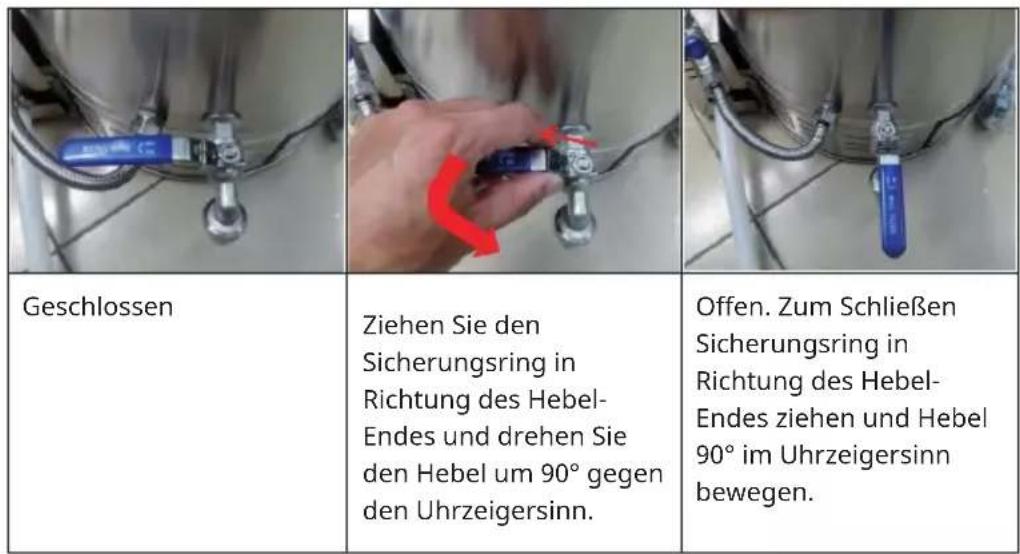 Klarstein Brauheld Smart 65 - Bedienung des Auslasshahns - 1