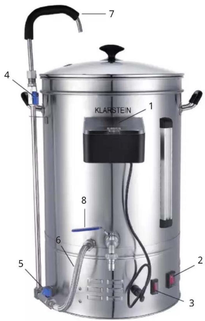 Klarstein Brauheld Smart 65 - APERÇU DE L'APPAREIL - 1