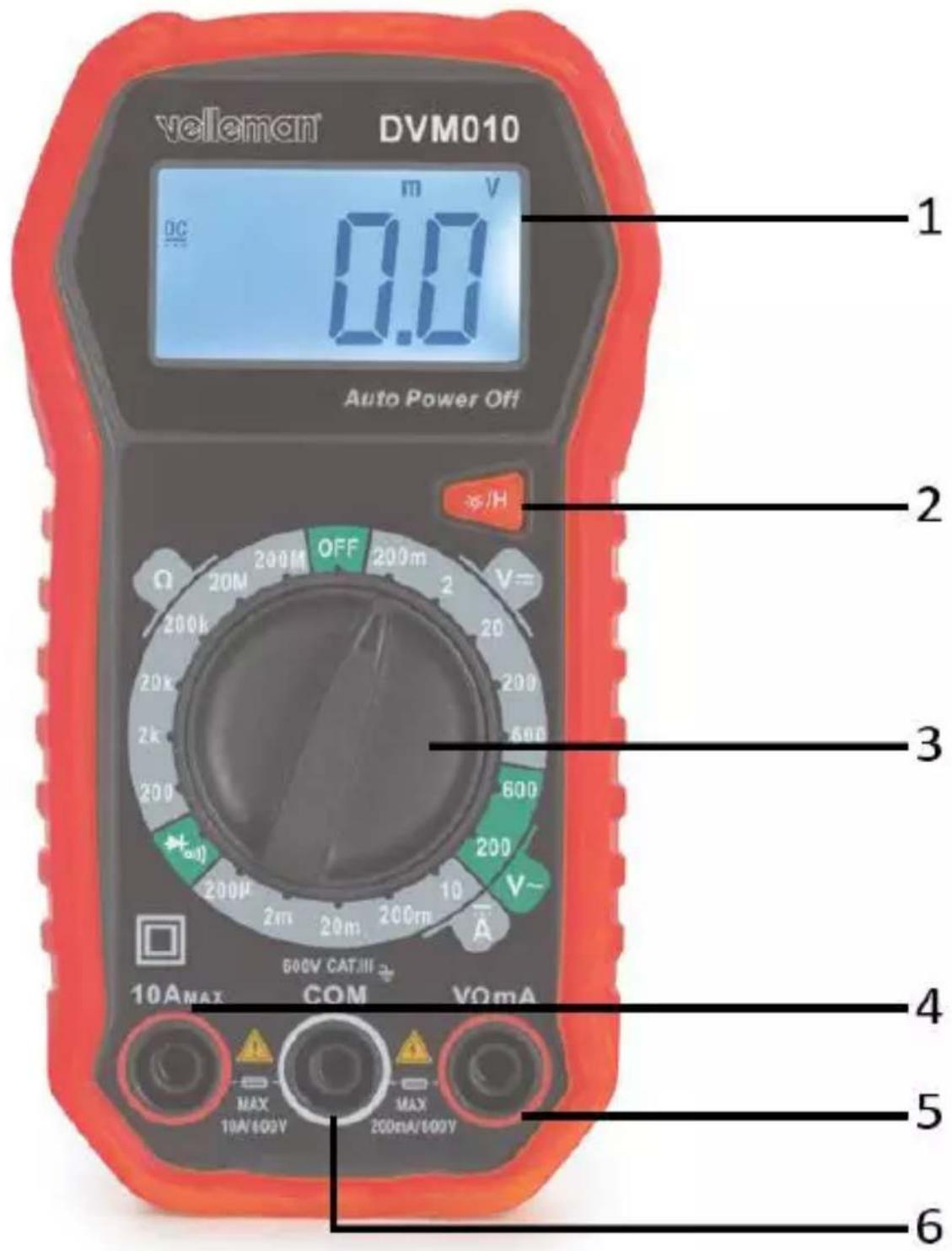 VELLEMAN DVM010 - 3