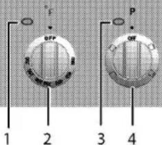1 2 3 4 A B P OFF OFF OFF
