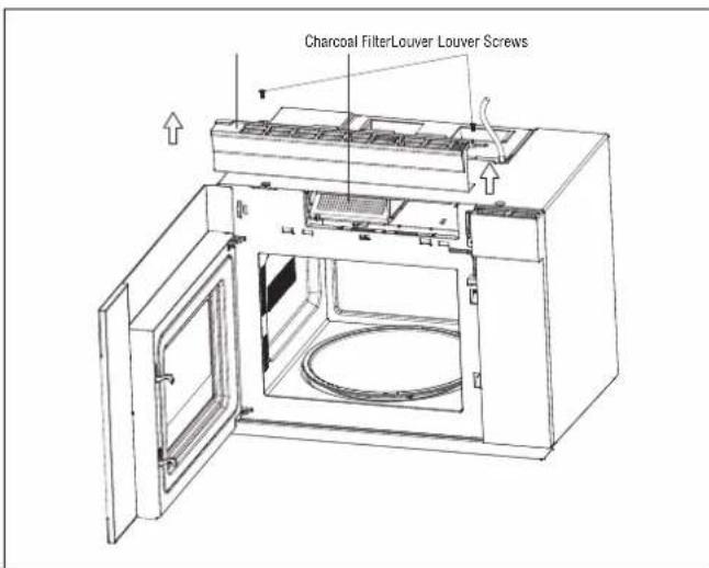 BLOMBERG BOTR24100SS - TO REPLACE CHARCOAL FILTER: - 1