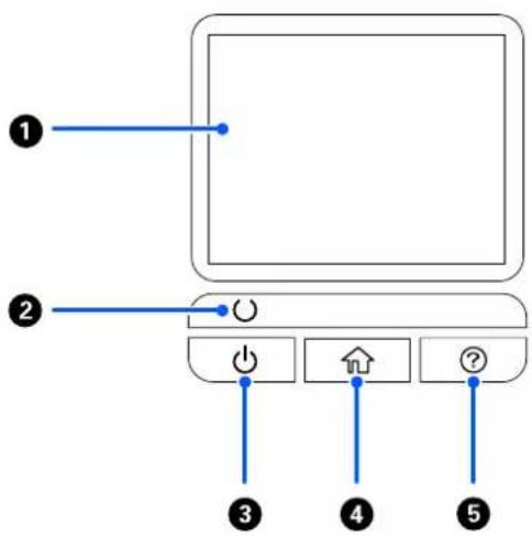 EPSON ES-C380W - Boutons et voyants - 1