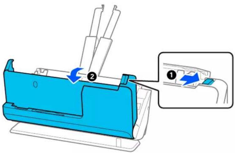 EPSON ES-C380W - Pour la position droite de la trajectoire - 1