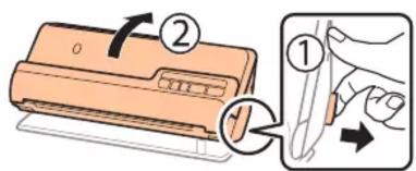 EPSON RR-400W - Straight path position • Position de chemin droit - 3