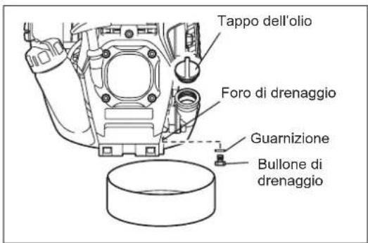 Tappo dell'olio Foro di drenaggio Guarnizione Bullone di drenaggio