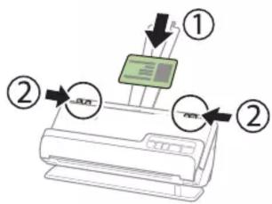 EPSON ES-C220 - Straight path position • Position de chemin droit - 5