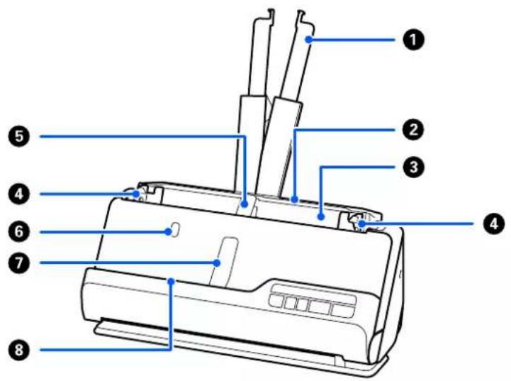 EPSON ES-C320W - Noms et fonctions des éléments - 1