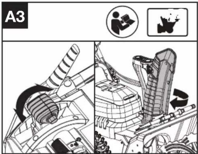 KRESS KG470.9 - Montaggio delle maniglie (Vedere Fig. A1) - 3