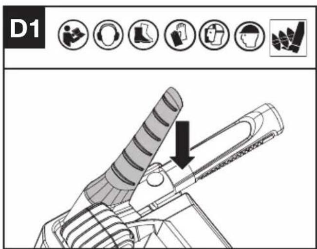KRESS KG470.9 - Start og stop af hjultraek (Se Fig. D1 D2) - 1
