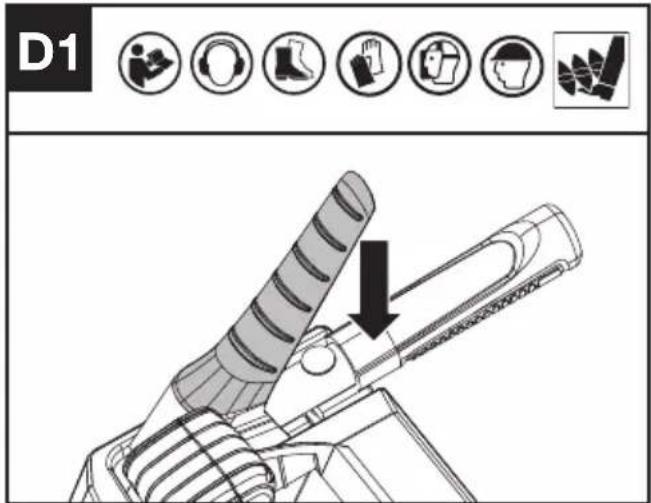KRESS KG470.9 - Inicio y detencion del systema de traccion de las ruedas (Vease la Fig. D1 D2) - 1