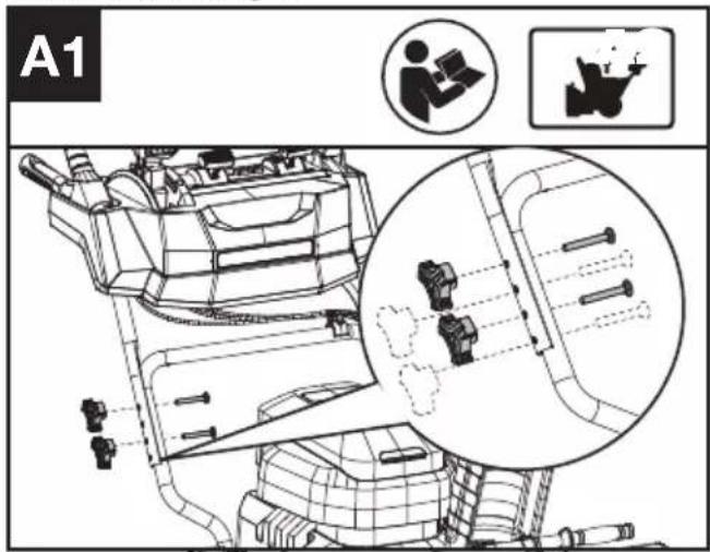 KRESS KG470.9 - Montaggio delle maniglie (Vedere Fig. A1) - 1