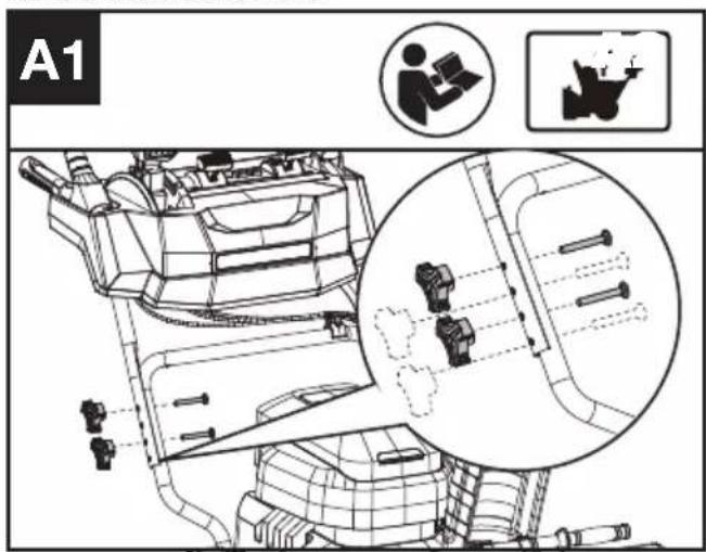 KRESS KG470.9 - Assembling the handles (See Fig. A1) - 1