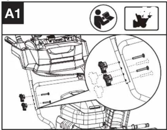 KRESS KG470.9 - Montering af händtagene (Se Fig. A1) - 1