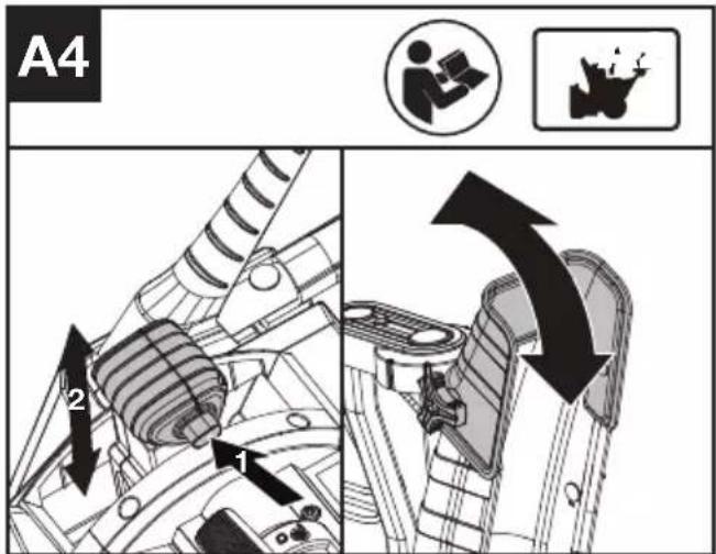 KRESS KG470.9 - Montieren des Handgriffs (Siehe Bild. A1) - 4