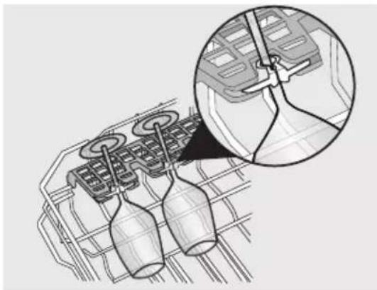 FRIGIDAIRE PDSH4816AF - Supports pour tasses/verres à pied - 2