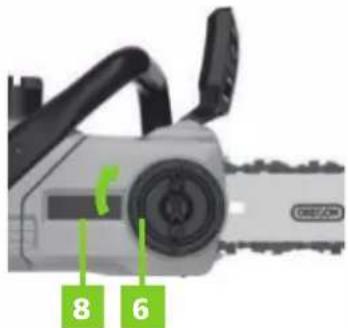 Greencut GS200L - EINSTELLUNG DER KETTENSPANNUNG - 2