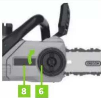 Greencut GS200L - AJUSTEMENT DE LA TENSION DE LA CHAÎNE - 2