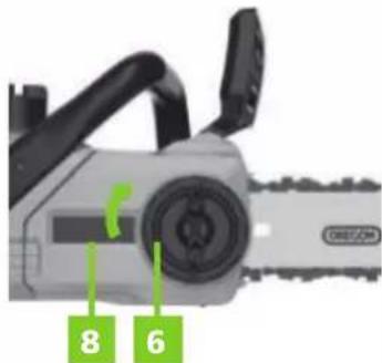 Greencut GS200L - AJUSTE DE LA TENSIÓN DE LA CADENA - 2
