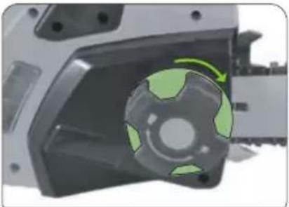 Greencut GS240C - CONTROLO E TENSIONAMENTO DA CORRENTE - 2