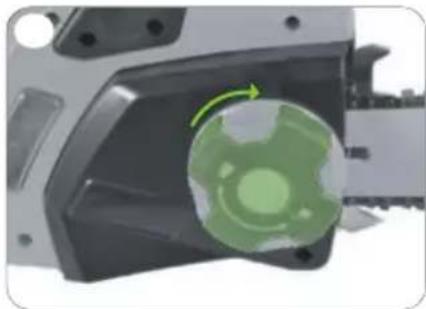 Greencut GS240C - CONTRÔLE ET TENSION DE LA CHAÎNE - 1