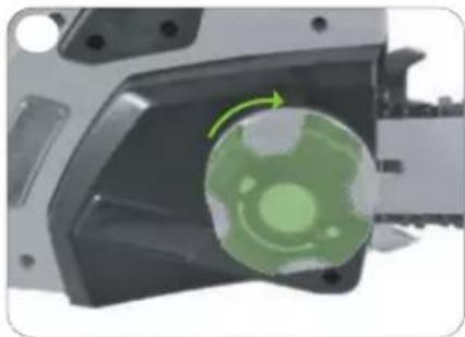 Greencut GS240C - CONTROLO E TENSIONAMENTO DA CORRENTE - 1