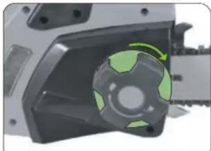 Greencut GS240C - KONTROLLE UND SPANNEN DER KETTE - 2