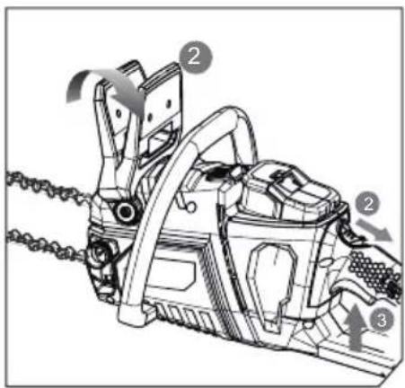 Greencut GS560L - PONER EN MARCHA LA MOTOSIERRA - 1