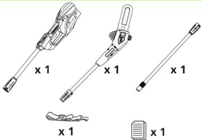 Greencut PP400L - BOX CONTENTS - 1