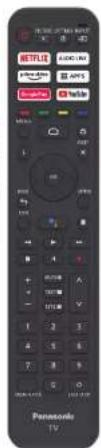PANASONIC TX-55LXW724 - Использование пульта дистанционного управления - 1