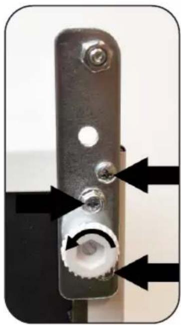 PRIMO PR148DV - CHANGING THE DIRECTION OF DOOR ROTATION - 7