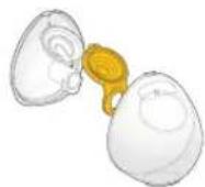MEDELA Solo Hands-free - Stockage longue durée - 1