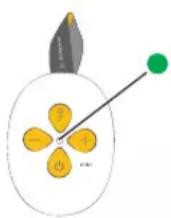 MEDELA Solo Hands-free - Buttons and status light - 1