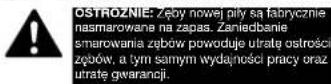 Prowork PBK 35 - • PONOWNE ROZPAKOWYWANIE PIŁY - 1