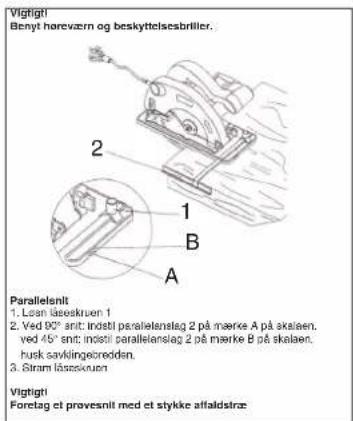 Prowork HSJ 1300 - Vedligeholdelse - 1
