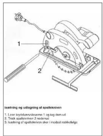 Prowork HSJ 1300 - Vedligeholdelse - 6