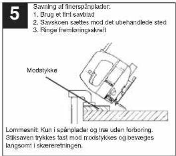 Prowork PSJ 520 E - DK - 4