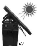 Horizont AS120 - DETERMINEZ LE BON ANGLE D'INCLINAISON POUR LE PANNEAU SOLAIRE. - 6