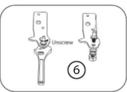 Unscrew ⑥