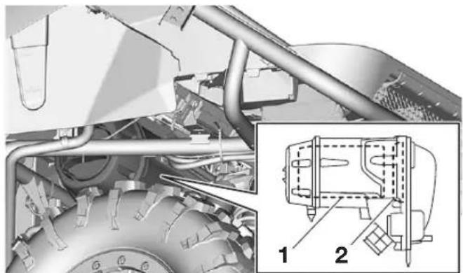 YAMAHA YXZ1000R SS (2024) - Entretien du filtre à air - 1
