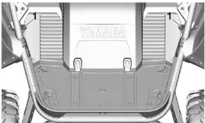 YAMAHA YXZ1000R SS (2024) - Support de drapeau - 1