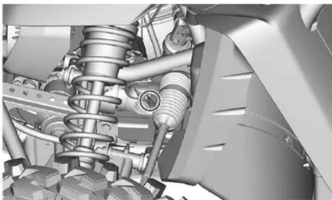 YAMAHA YXZ1000R SS (2024) - Lubrification du joint de cardan de l'arbre de transmission - 1