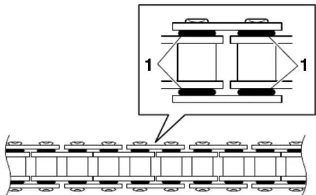 YAMAHA YFM110R (2024) - Graissage de la chaîne de transmission - 1