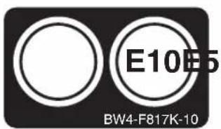 YAMAHA YFM110R (2024) - EMPLACEMENT DES ÉTIQUETTES D'AVERTISSEMENT ET DE CARACTÉRISTIQUES - 4