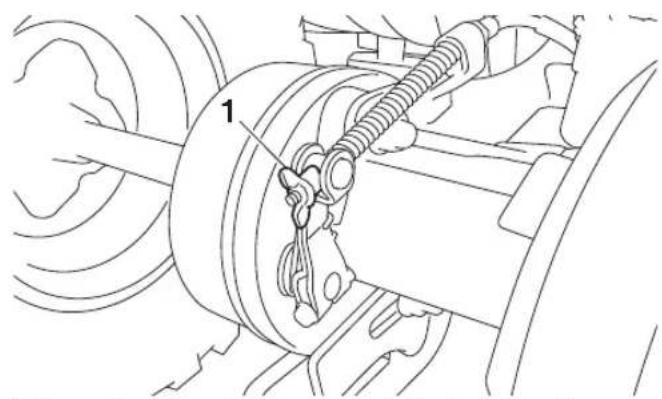 YAMAHA YFM110R (2024) - Réglage de la tension de la chaîne de transmission - 2