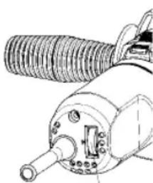 Faust WS 125/8 E-01 - Présélection électronique de la vitesse de rotation - 1