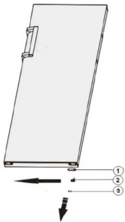 HISENSE FV298N4ACE - Inversion de la porte - 11