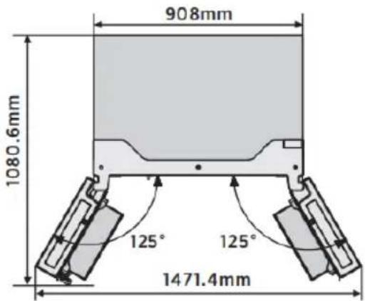HISENSE RQ758N4SWSE - Abrindo e Fechando as Portas - 1